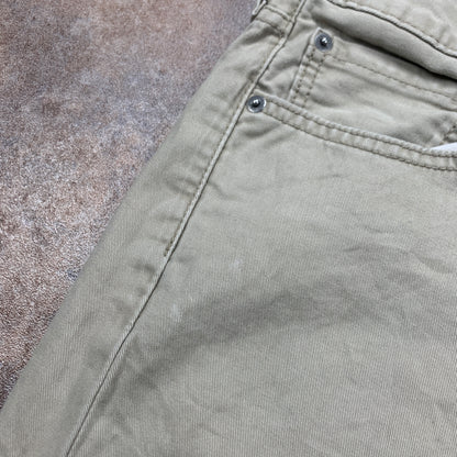 LEVI'S 514 Jeans W32 L29 Mens Regular Fit Straight Beige