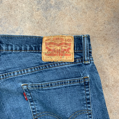 LEVI'S 514 Jeans W36 L32 Mens Regular Fit Straight Blue