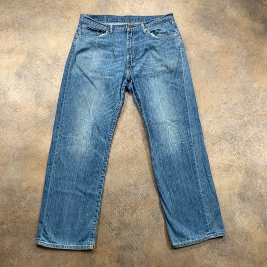 LEVI'S 751 Jeans W36 L30 Mens Regular Fit Straight Blue