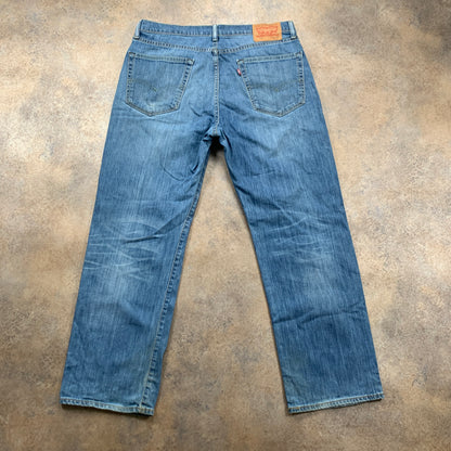 LEVI'S 751 Jeans W36 L30 Mens Regular Fit Straight Blue
