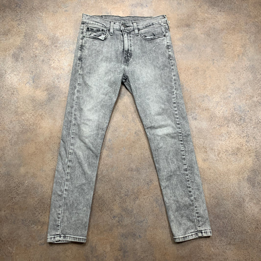LEVI'S 510 Jeans W31 L28 Mens Skinny Fit Grey