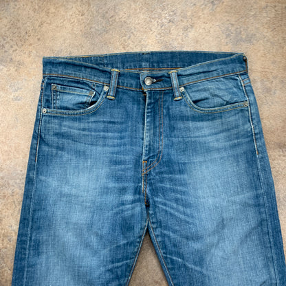 LEVI'S 513 Jeans W31 L32 Mens Slim Fit Blue