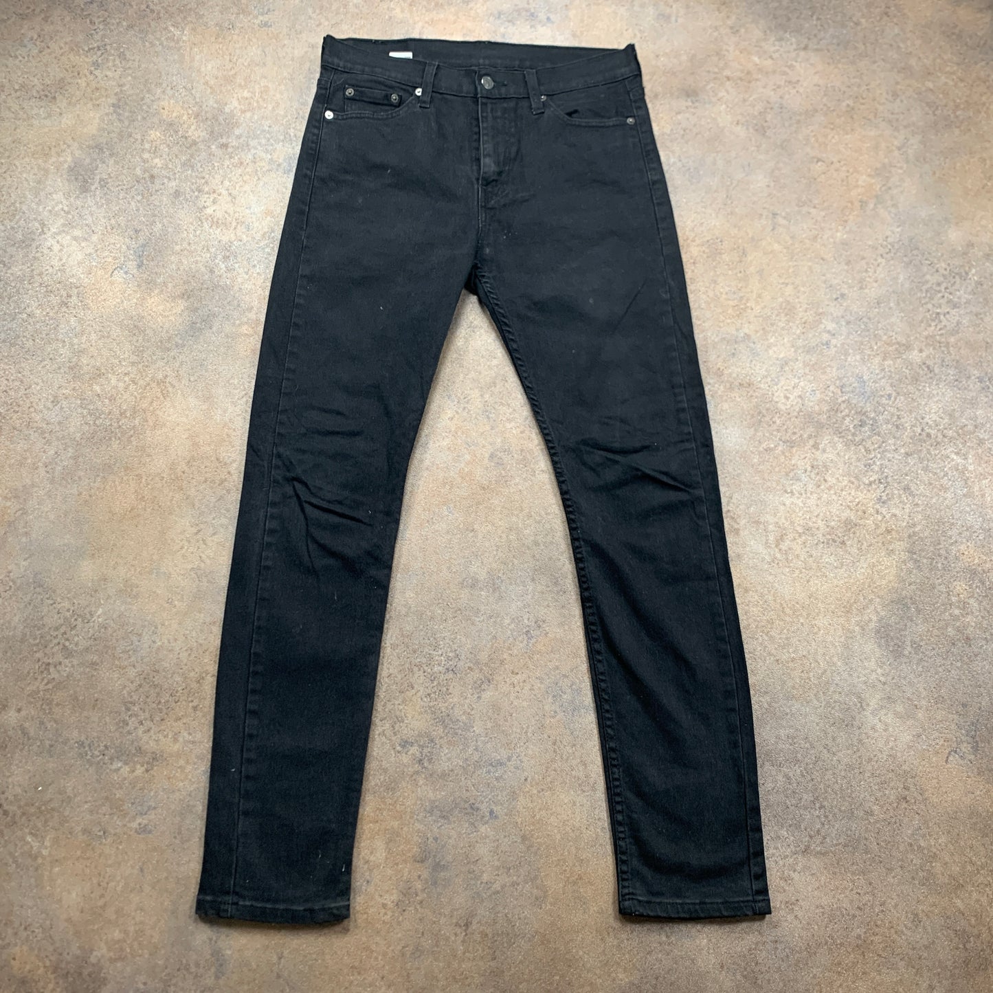 LEVI'S 510 Jeans W30 L30 Mens Skinny Fit Black