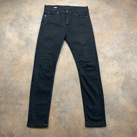 LEVI'S 510 Jeans W30 L30 Mens Skinny Fit Black