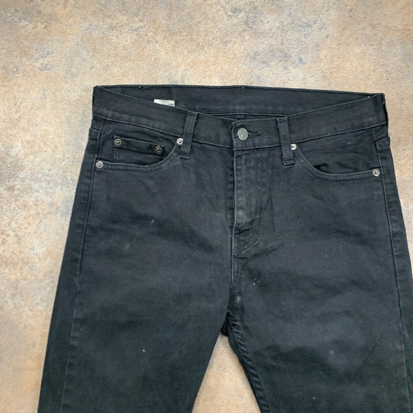LEVI'S 510 Jeans W30 L30 Mens Skinny Fit Black