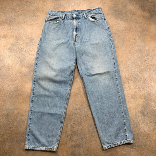LEVI'S 560 Jeans W36 L32 Mens Relaxed Fit Tapered Blue 90s