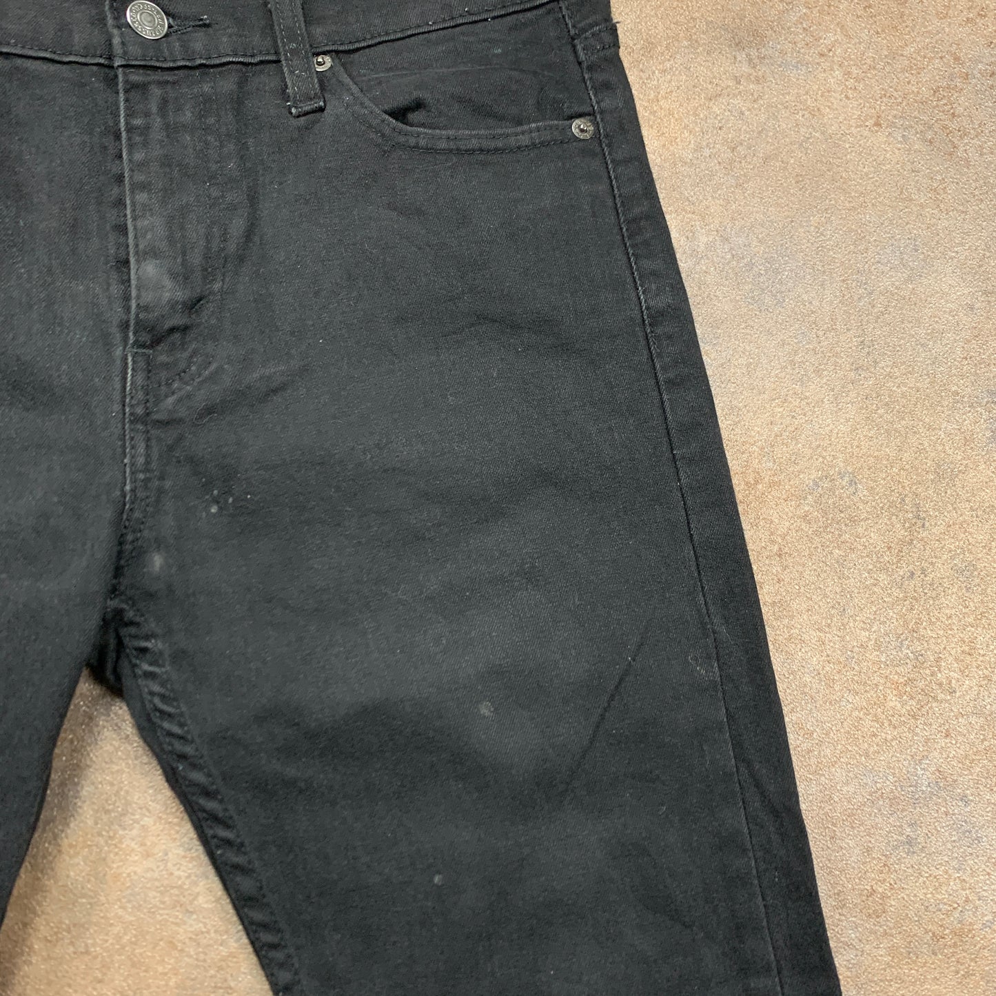 LEVI'S 510 Jeans W30 L30 Mens Skinny Fit Black