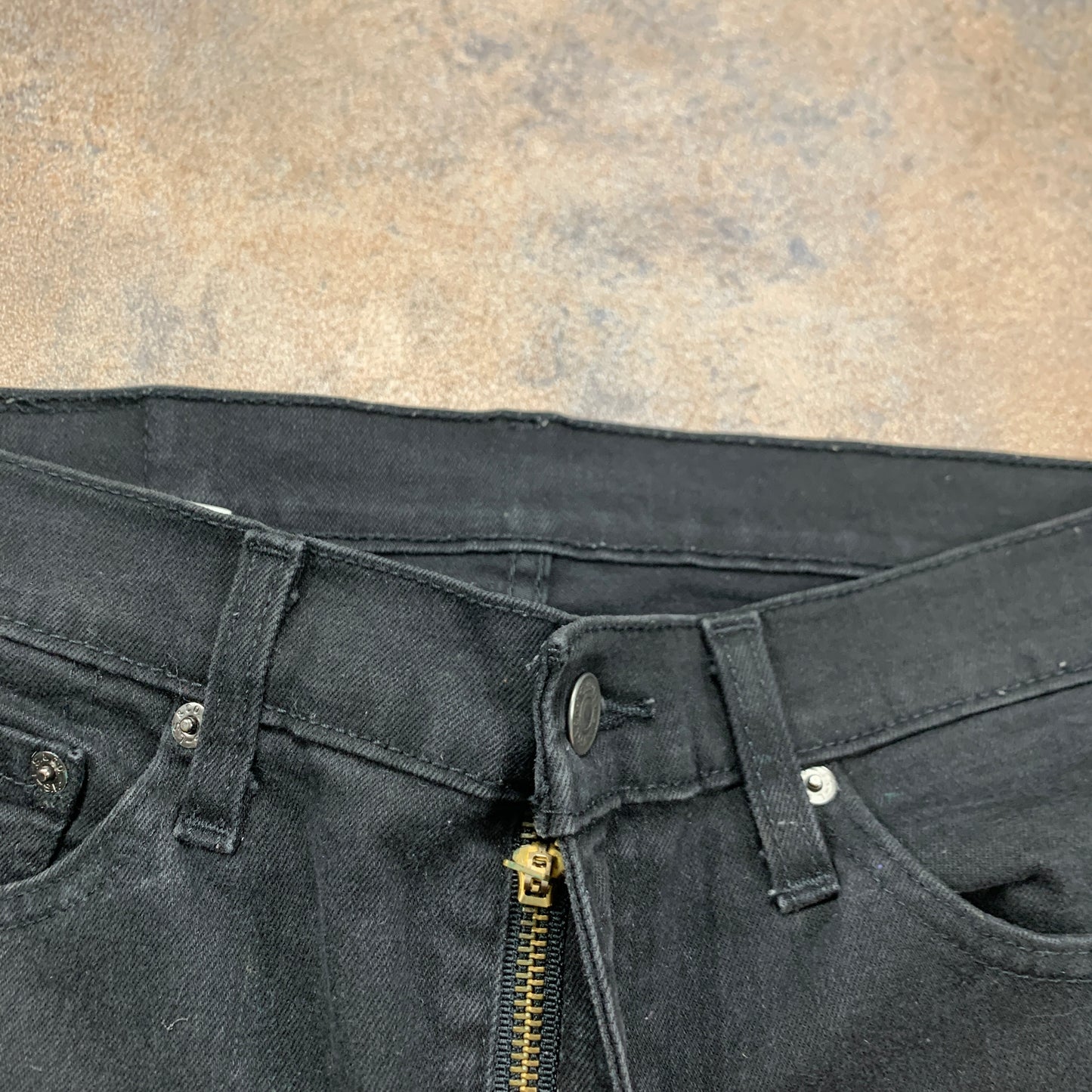 LEVI'S 510 Jeans W30 L30 Mens Skinny Fit Black