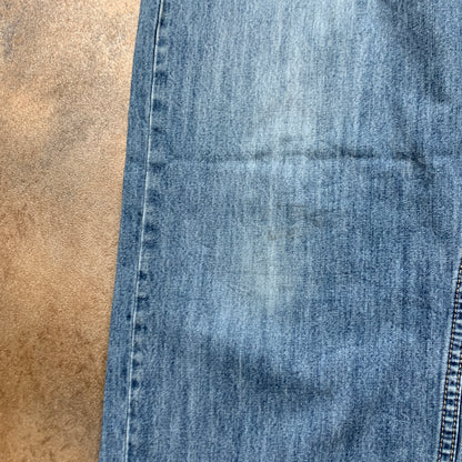 Nautica Jeans W34 L30 Mens Relaxed Fit Straight Blue