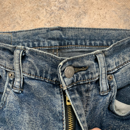 LEVI'S 519 Jeans W30 L30 Mens Skinny Fit Blue
