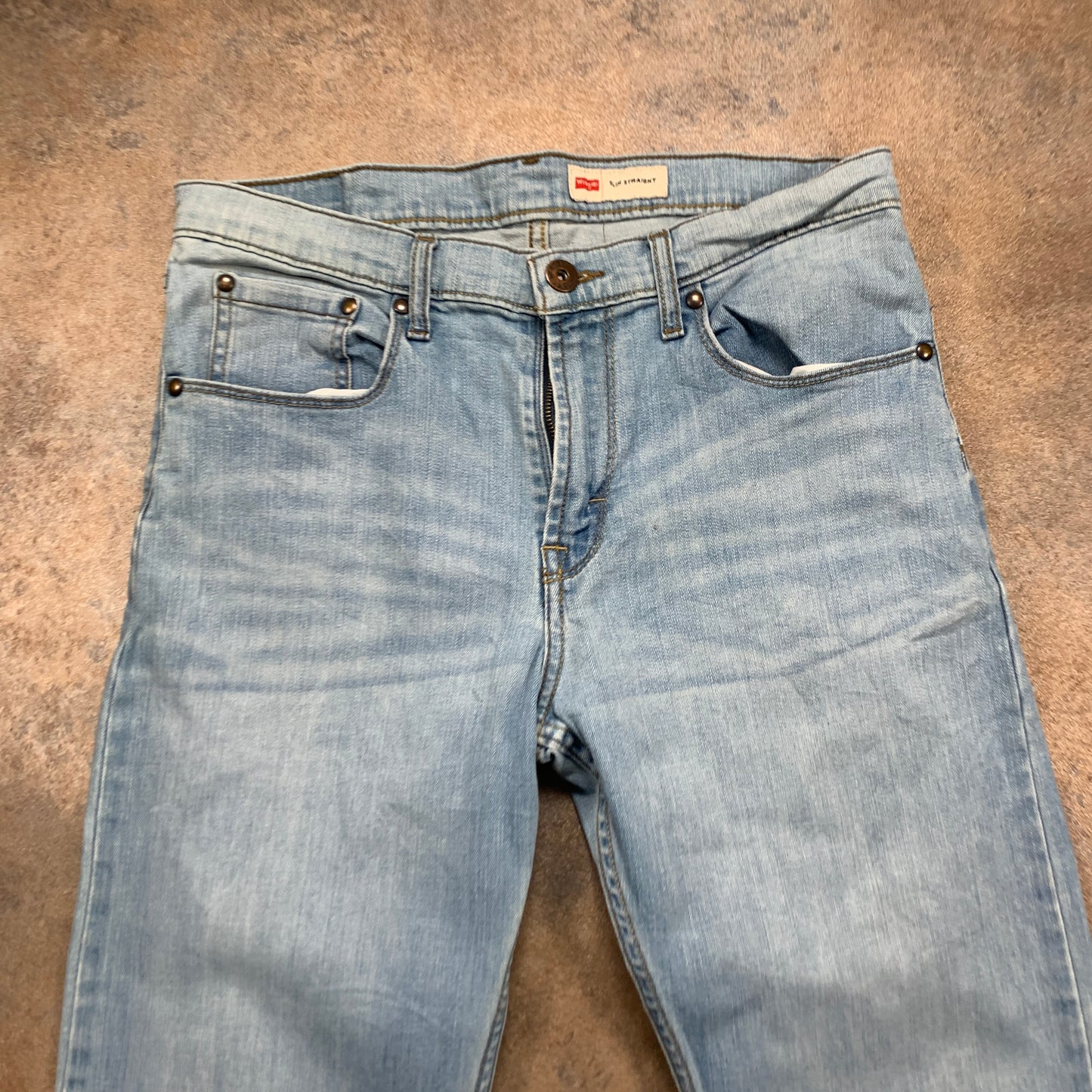 Wrangler Jeans W32 L32 Mens Slim Fit Blue