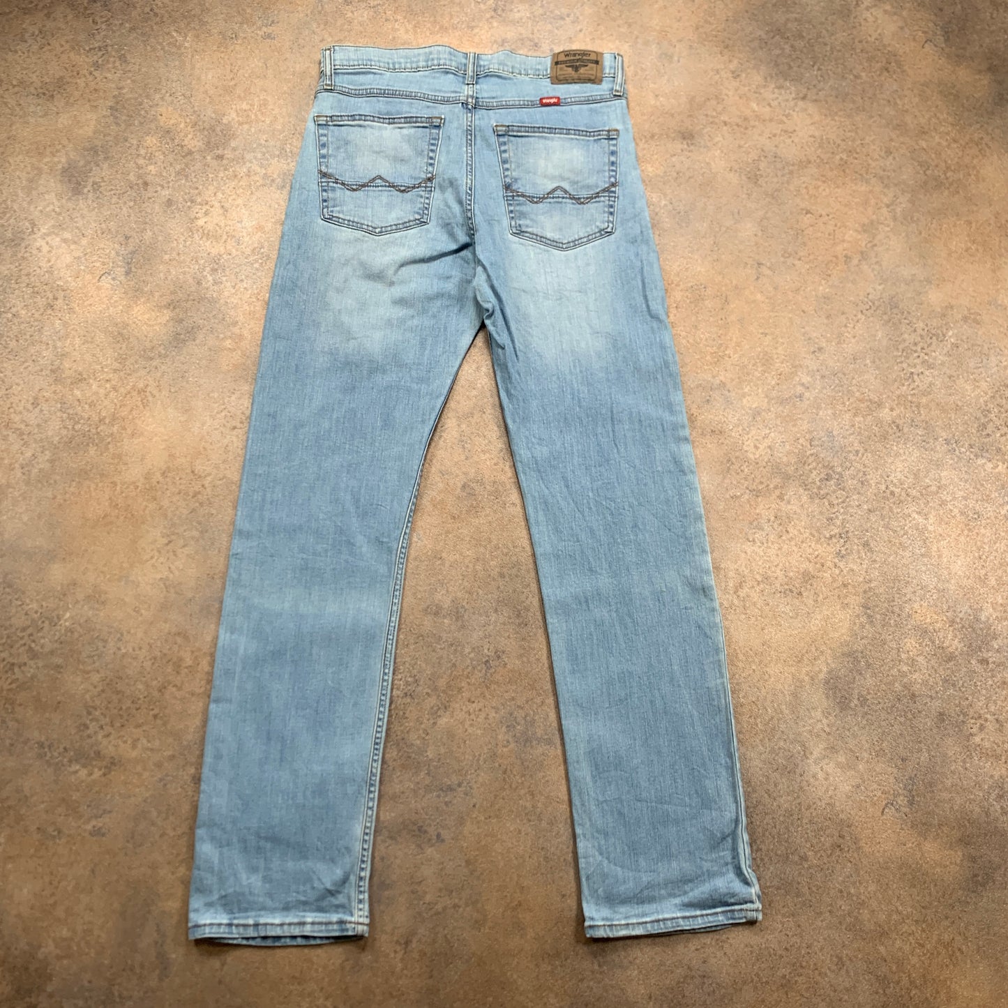 Wrangler Jeans W32 L32 Mens Slim Fit Blue
