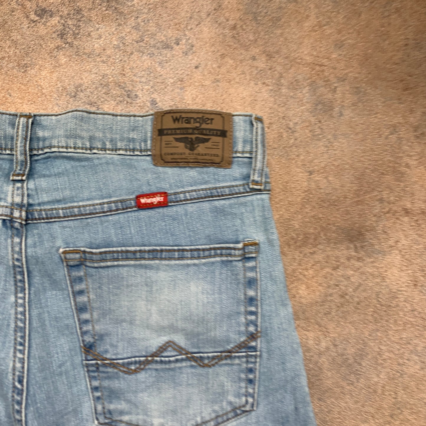Wrangler Jeans W32 L32 Mens Slim Fit Blue