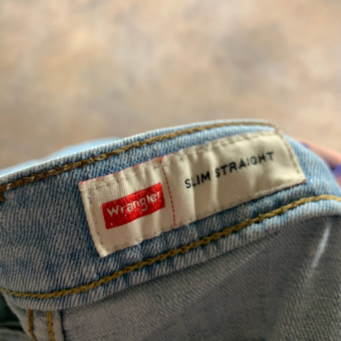 Wrangler Jeans W32 L32 Mens Slim Fit Blue