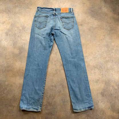 LEVI'S 751 Jeans W30 L32 Mens Regular Fit Straight Blue