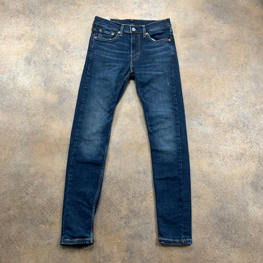 LEVI'S 519 Jeans W28 L30 Mens Skinny Fit Blue