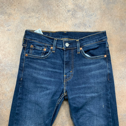 LEVI'S 519 Jeans W28 L30 Mens Skinny Fit Blue