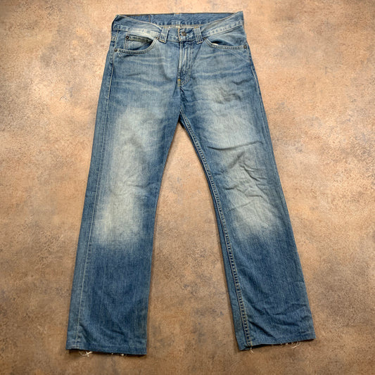 LEVI'S 506 Jeans W30 L29 Mens Regular Fit Straight Blue