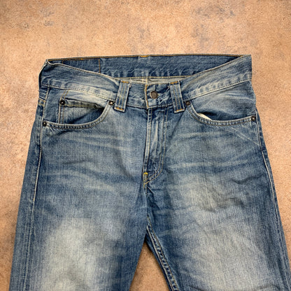 LEVI'S 506 Jeans W30 L29 Mens Regular Fit Straight Blue