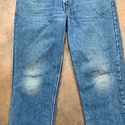 Vintage 1970s LEVI'S 620 Jeans W34 L30 Mens Regular Fit Straight Blue