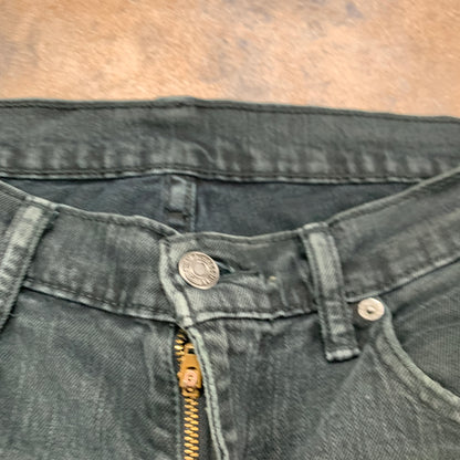 LEVI'S Jeans W32 L31 Mens Slim Fit Green