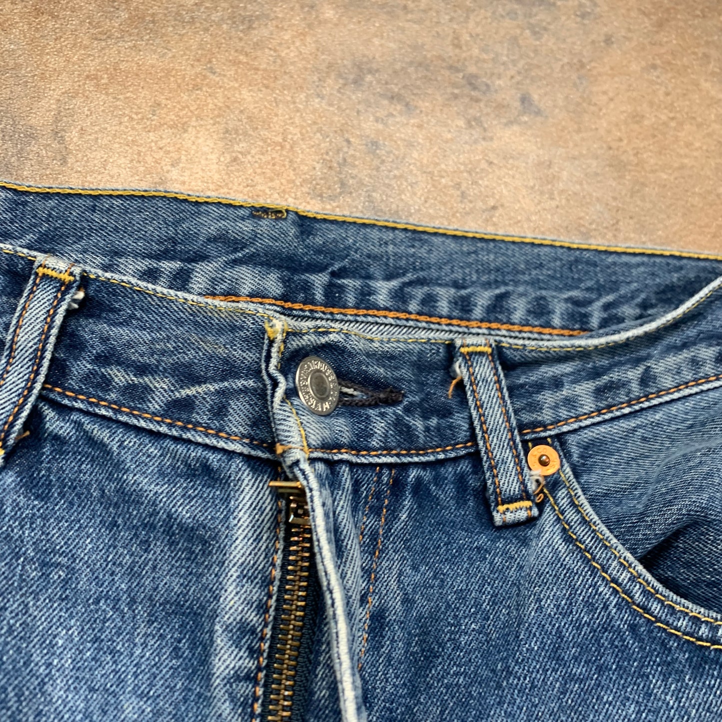 LEVI'S 751 Jeans W34 L30 Mens Regular Fit Straight Blue