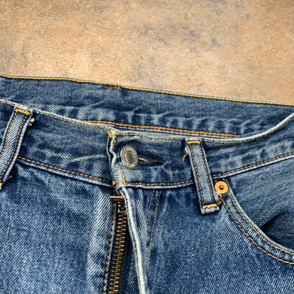 LEVI'S 751 Jeans W34 L30 Mens Regular Fit Straight Blue
