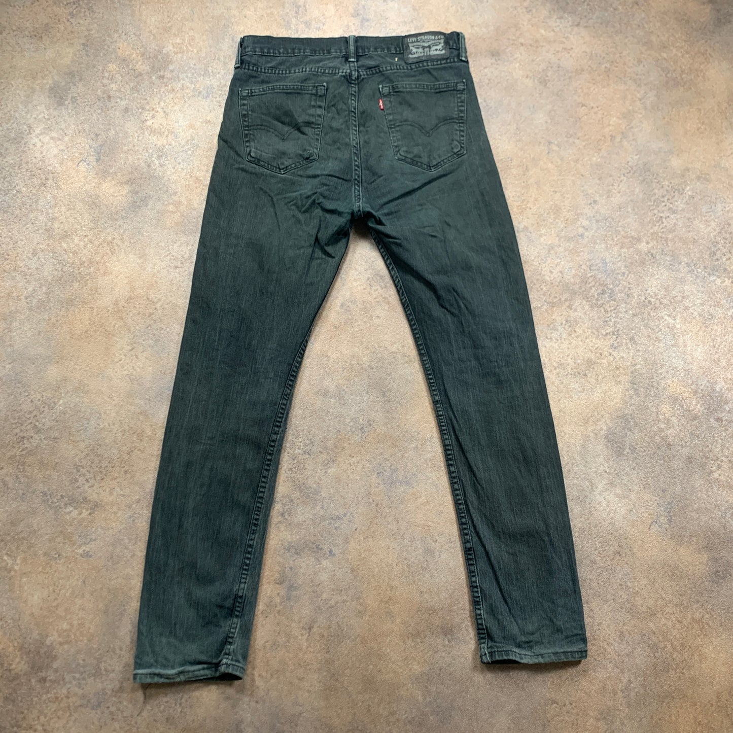 LEVI'S Jeans W32 L31 Mens Slim Fit Green
