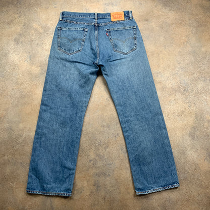 LEVI'S 751 Jeans W34 L30 Mens Regular Fit Straight Blue