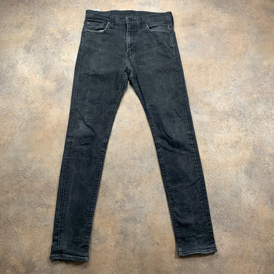 LEVI'S 510 Jeans W32 L32 Mens Skinny Fit Grey
