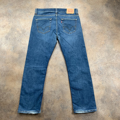Vintage LEVI'S 506 Jeans W36 L30 Mens Regular Fit Straight Blue