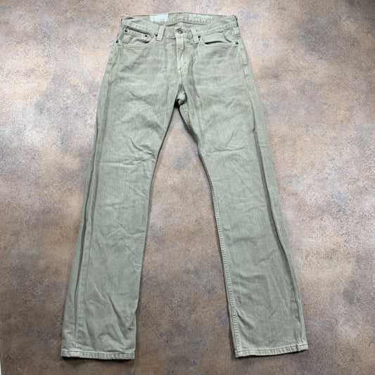 Vintage LEVI'S 514 Jeans W31 L32 Mens Regular Fit Straight Beige