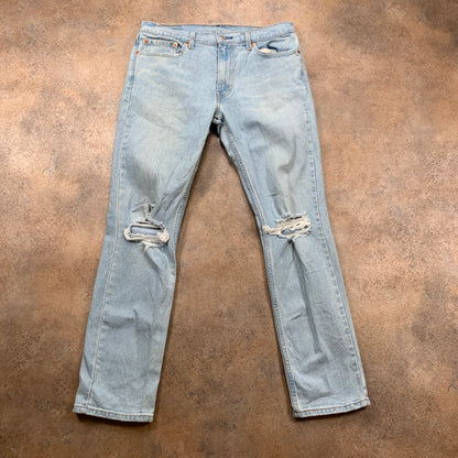 LEVI'S 511 Jeans W33 L31 Mens Slim Fit Blue
