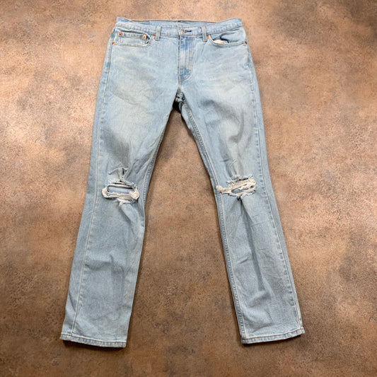 LEVI'S 511 Jeans W33 L31 Mens Slim Fit Blue