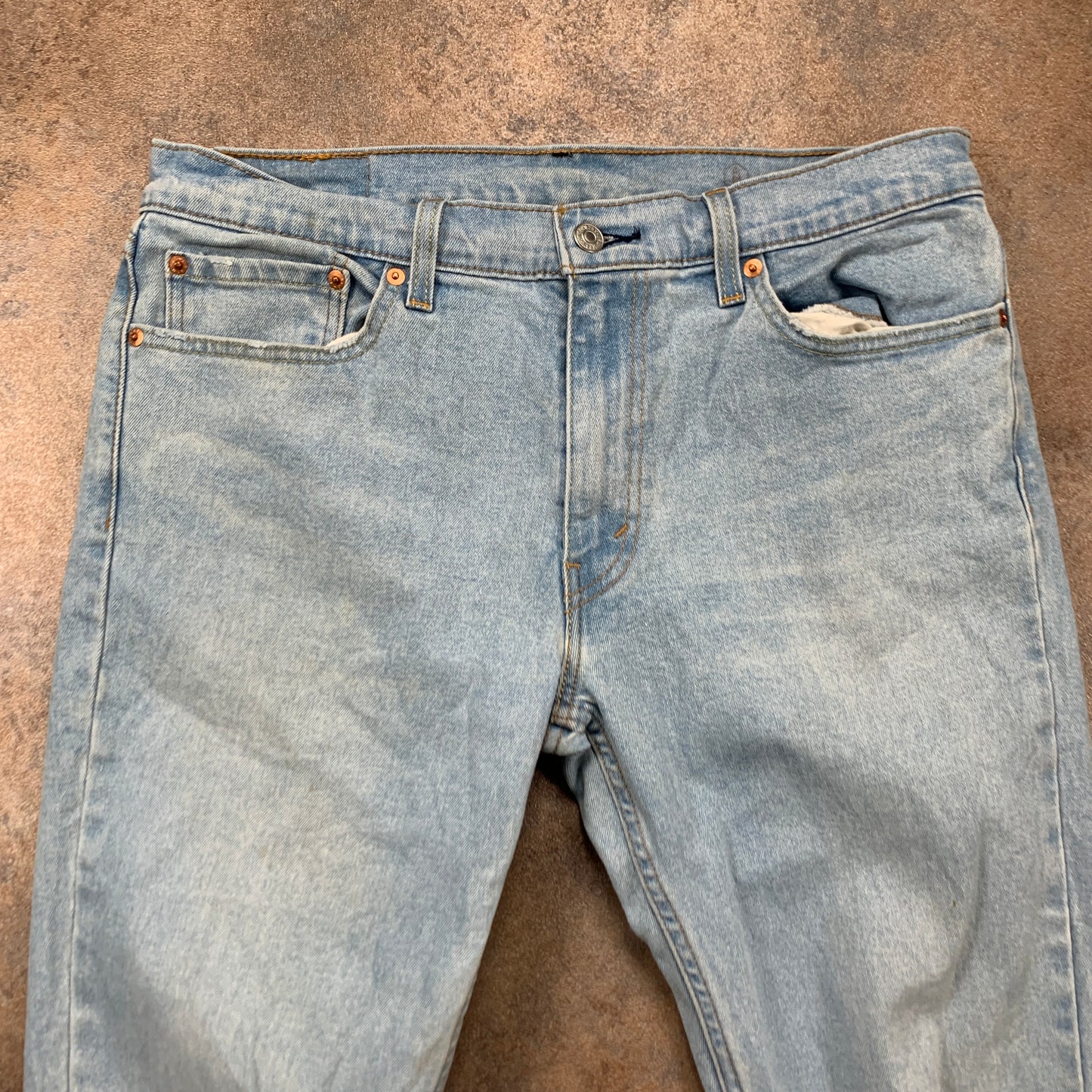 LEVI'S 511 Jeans W33 L31 Mens Slim Fit Blue