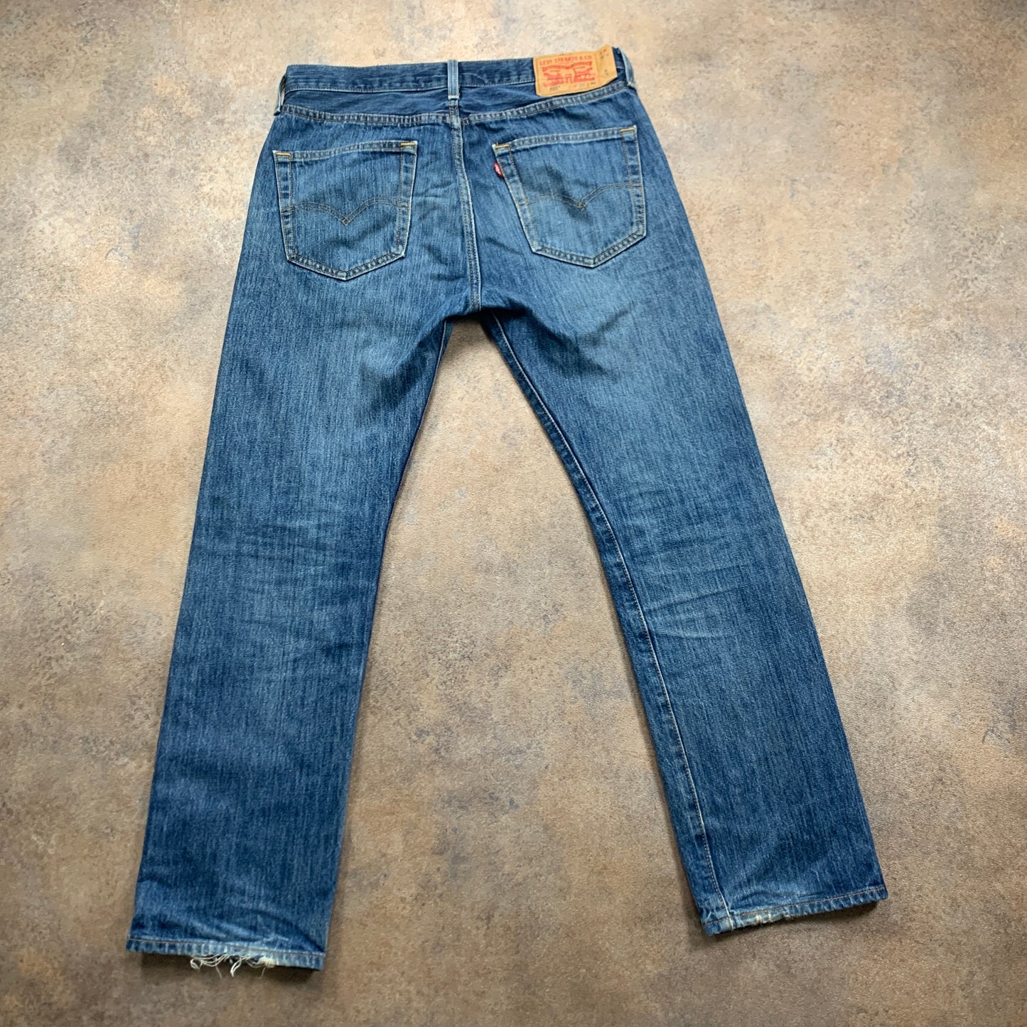 LEVI'S 501 Jeans W31 L30 Mens Regular Fit Straight Blue