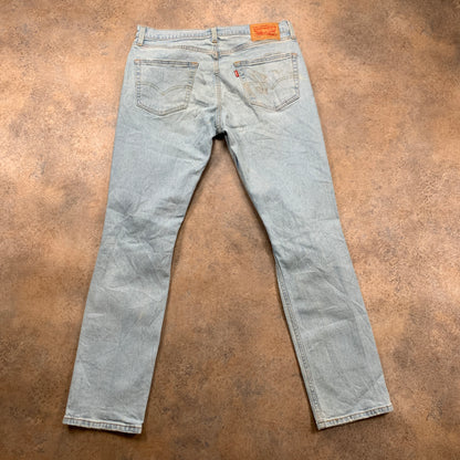 LEVI'S 511 Jeans W33 L31 Mens Slim Fit Blue