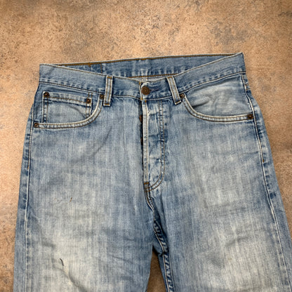 LEVI'S 210 Jeans W32 L32 Mens Relaxed Fit Straight Blue