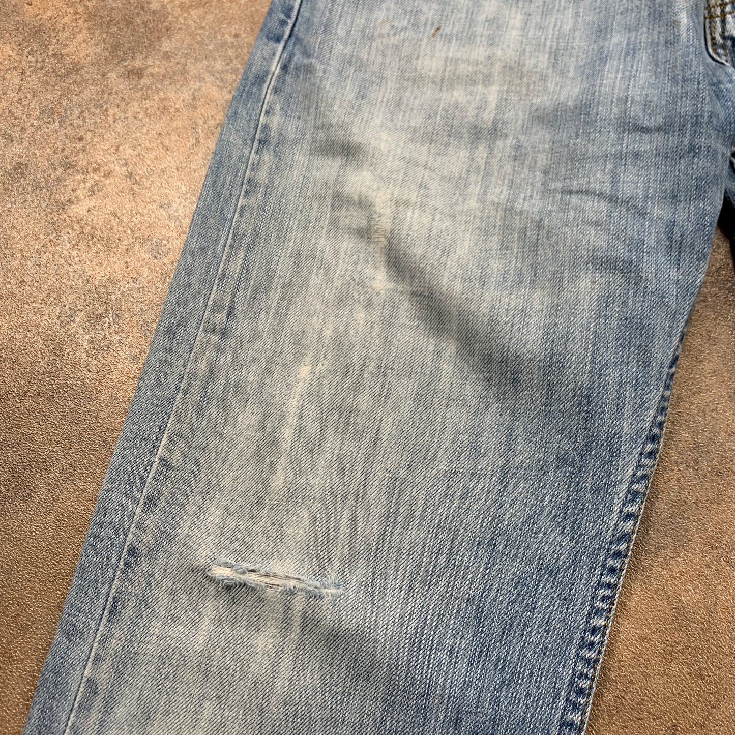 LEVI'S 210 Jeans W32 L32 Mens Relaxed Fit Straight Blue