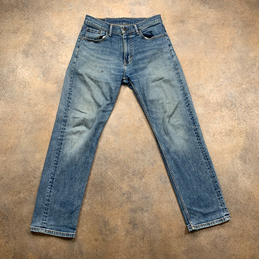 LEVI'S 505 Jeans W30 L30 Mens Regular Fit Straight Blue