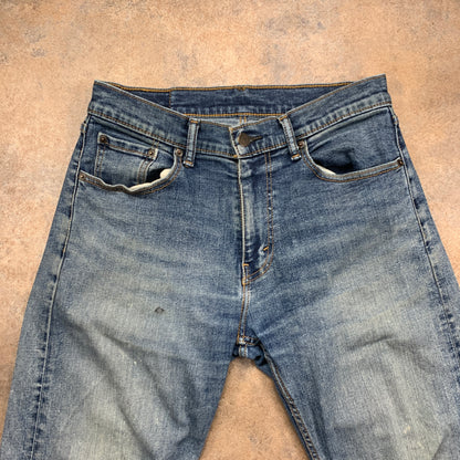 LEVI'S 505 Jeans W30 L30 Mens Regular Fit Straight Blue