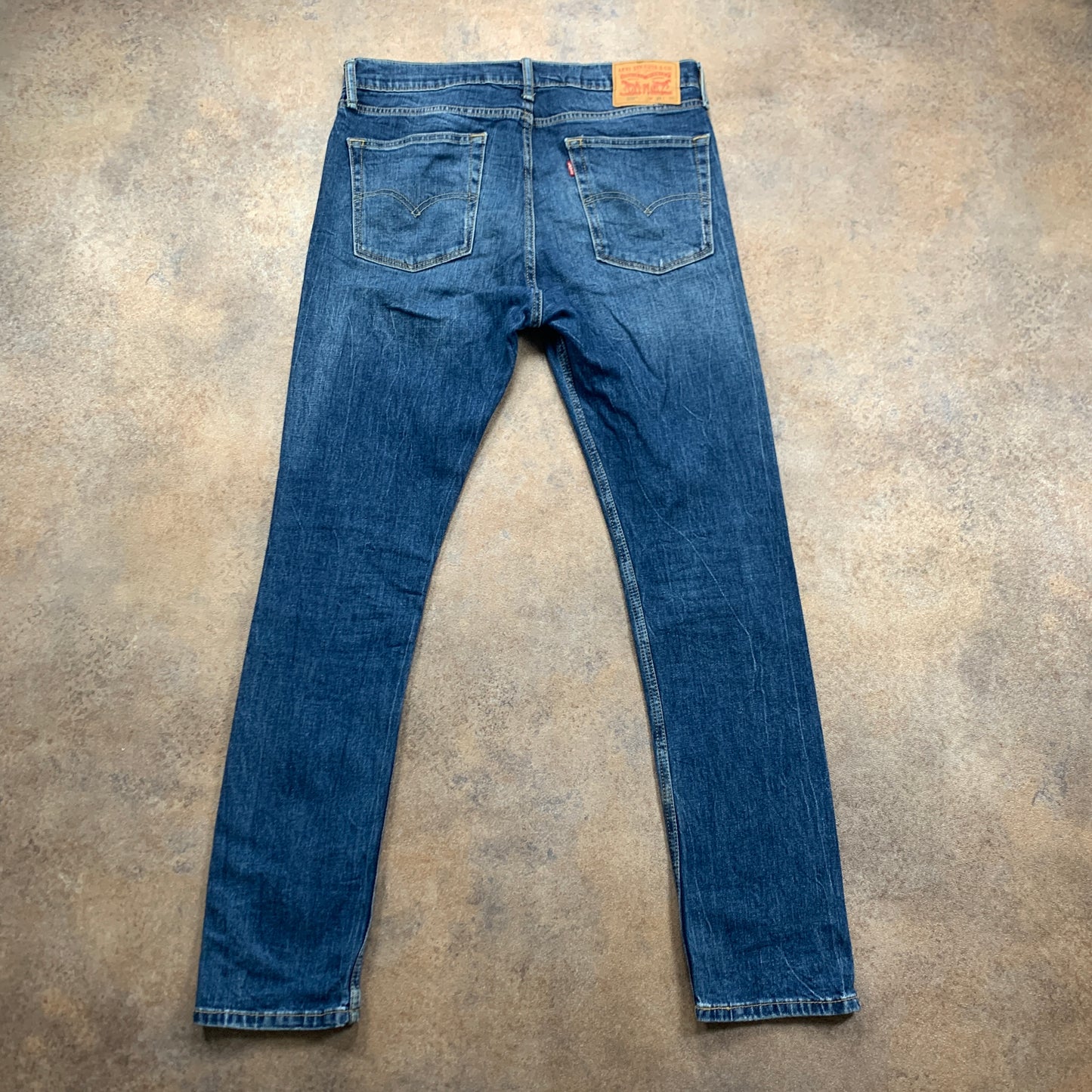 LEVI'S 510 Jeans W33 L31 Mens Skinny Fit Blue