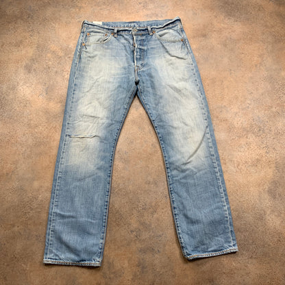 LEVI'S 501 Jeans W34 L30 Mens Regular Fit Straight Blue