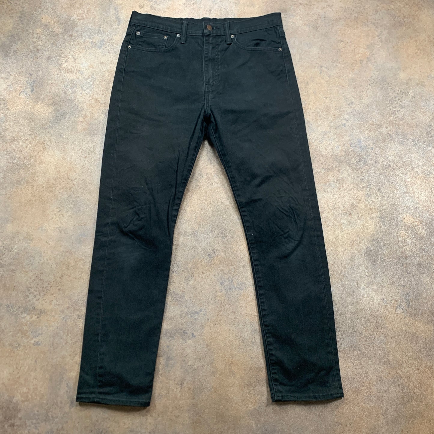 LEVI'S Jeans W32 L30 Mens Slim Fit Black