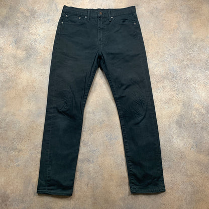 LEVI'S Jeans W32 L30 Mens Slim Fit Black