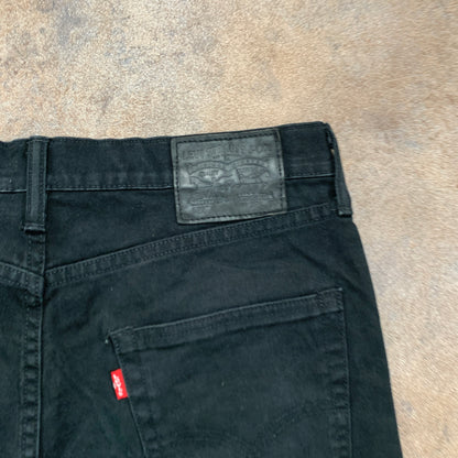 LEVI'S Jeans W32 L30 Mens Slim Fit Black