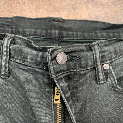 LEVI'S 510 Jeans W32 L30 Mens Skinny Fit Green