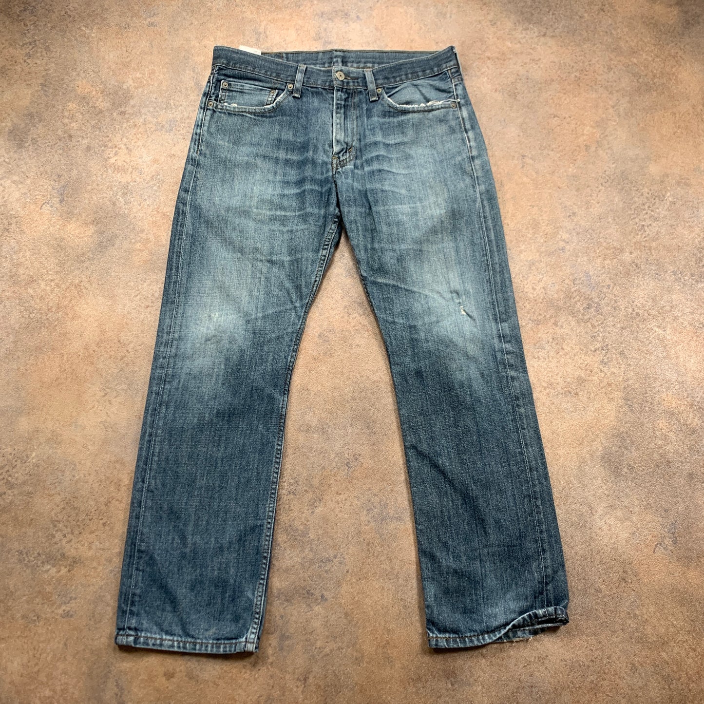 LEVI'S 514 Jeans W33 L30 Mens Regular Fit Straight Blue