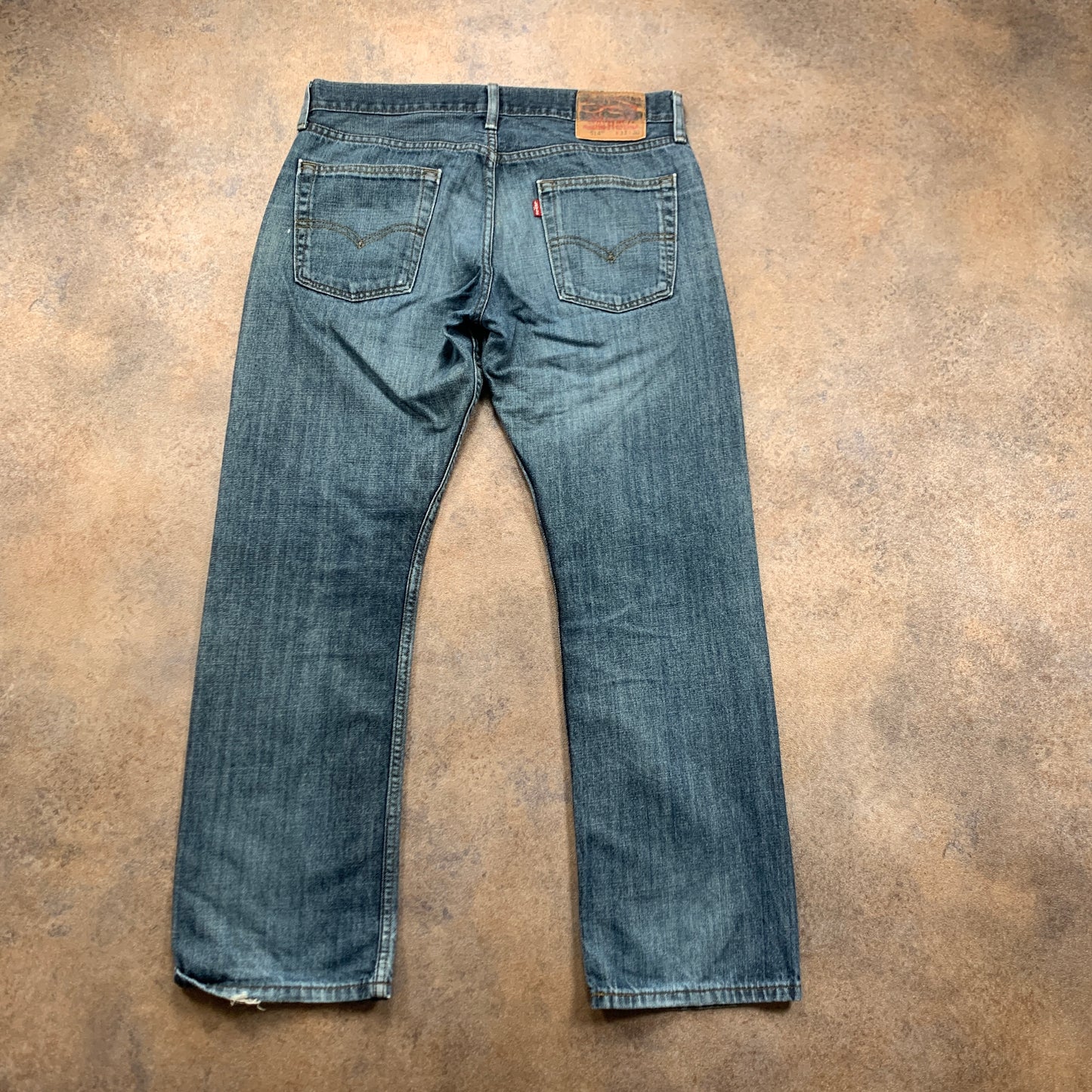 LEVI'S 514 Jeans W33 L30 Mens Regular Fit Straight Blue