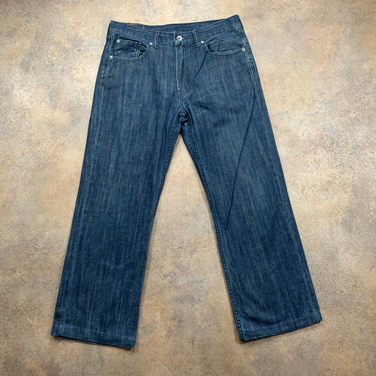 LEVI'S 506 Jeans W34 L28 Mens Regular Fit Straight Blue